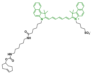 TCO-ICG，吲哚菁綠-反式環(huán)辛烯，ICG-TCO