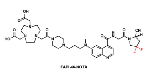 NOTA-FAPI-46 大環(huán)修飾的顯影劑