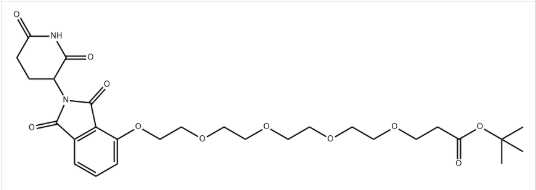 CAS:2411681-87-1，Thalidomide-O-PEG4-t-butyl ester