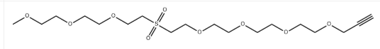 CAS:2055041-02-4，m-PEG3-Sulfone-PEG4-propargyl
