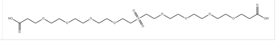 CAS:2055024-37-6，Acid-PEG4-Sulfone-PEG4-acid