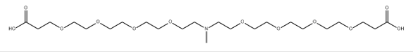 CAS:2055014-77-0，N-Me-N-bis(PEG4-acid) HCl salt