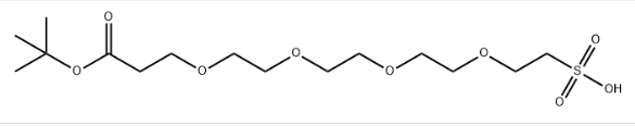 CAS:1817735-26-4，t-Butoxycarbonyl-PEG4-sulfonic acid