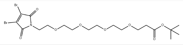 CAS:2030168-38-6，3,4-Dibromo-Mal-PEG4-t-butyl ester